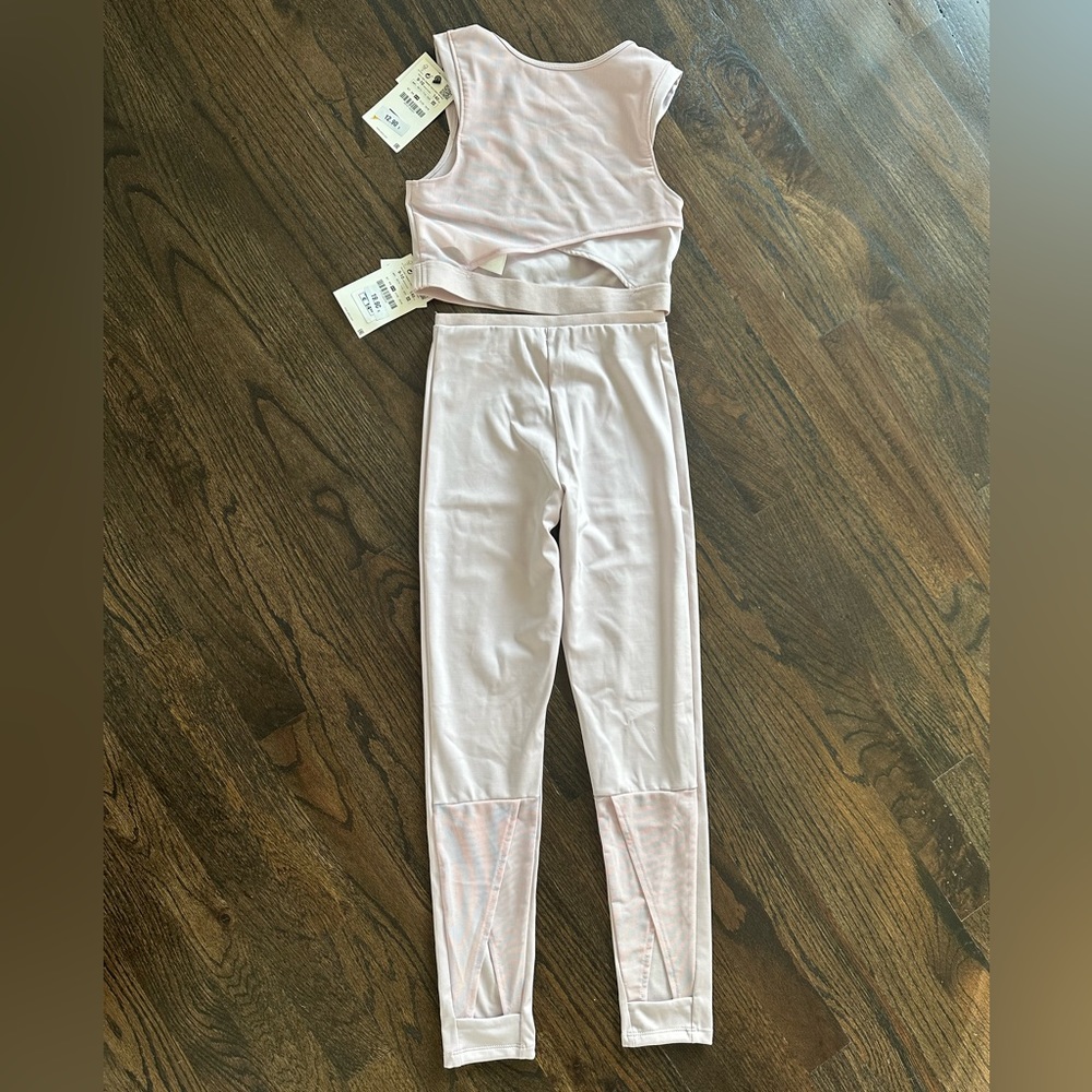 NWT Zara girls active outfit